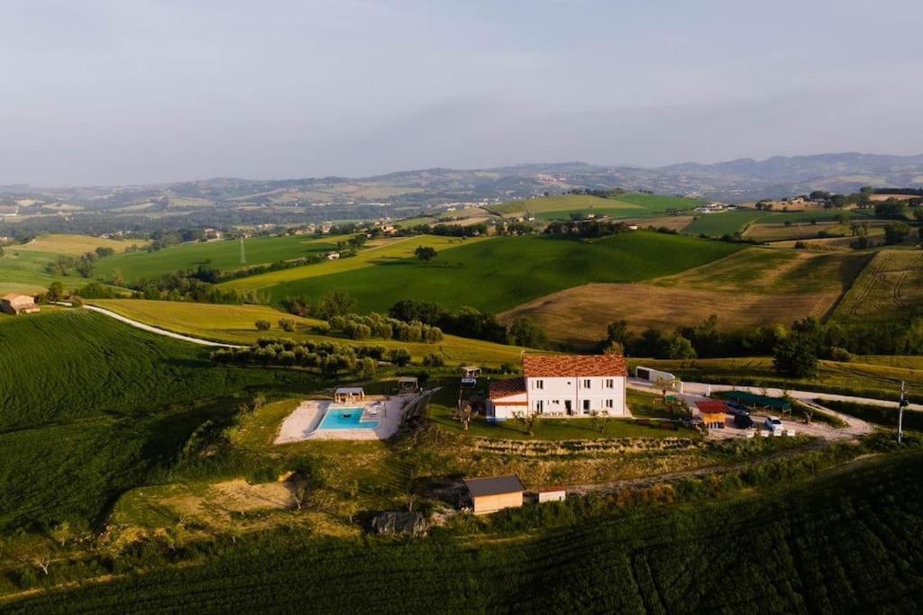 Casal Del Sole - Il Girasole Apartment Montefelcino Exterior photo